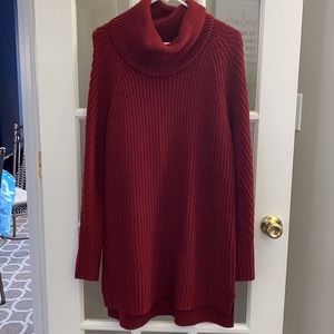 NWT Softest Red Sweater (Tunic Length)